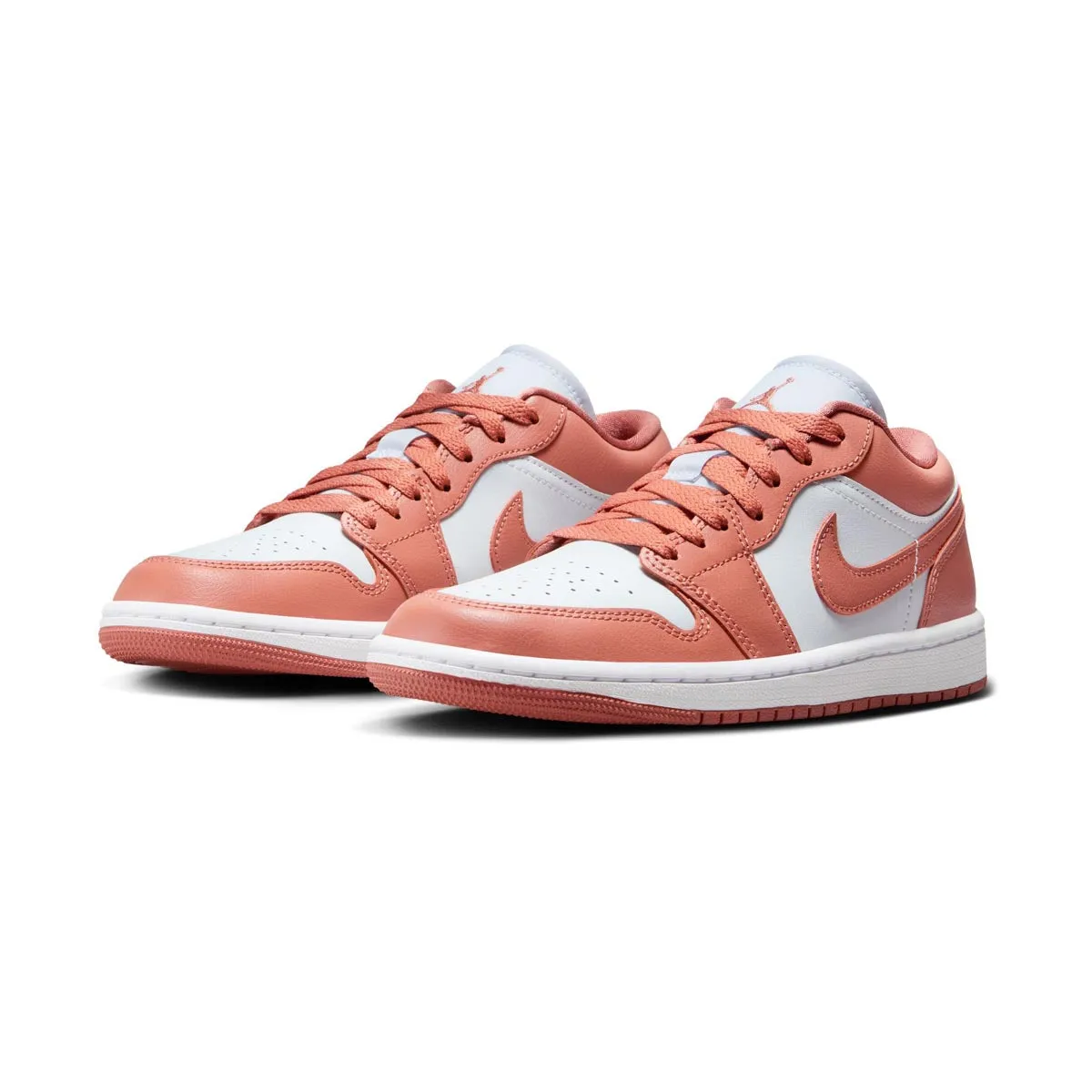 Air Jordan 1 Low Women's Shoes Breathable Lining Leather