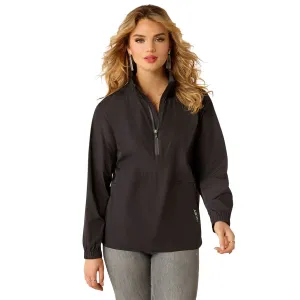 Ariat Women's Whisper Pullover Jacket In Black product designer prestige Comfy Basics