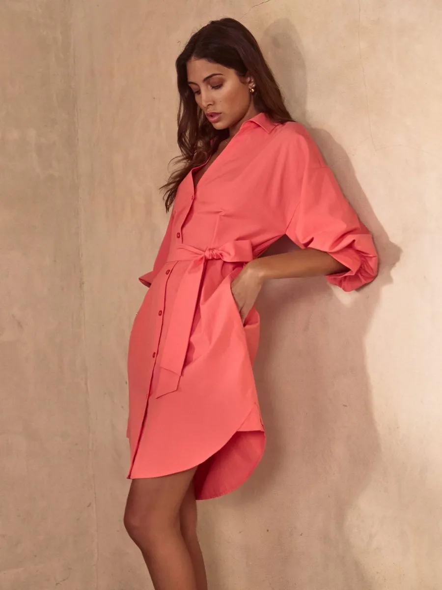 Relaxed and Effortless Soft and Relaxed The Kate Belted Dress