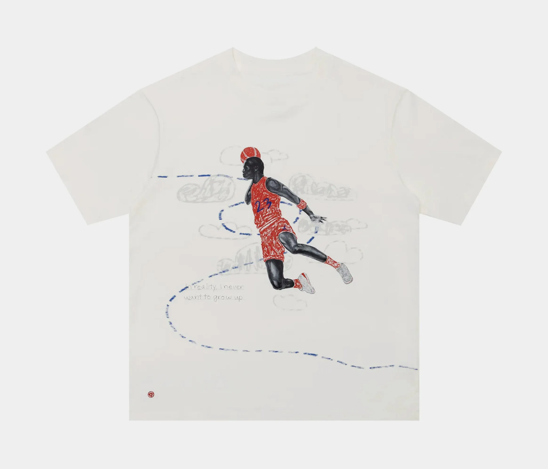 Artist Series by Parker Duncan Womens Short Sleeve Shirt (White) fresh start