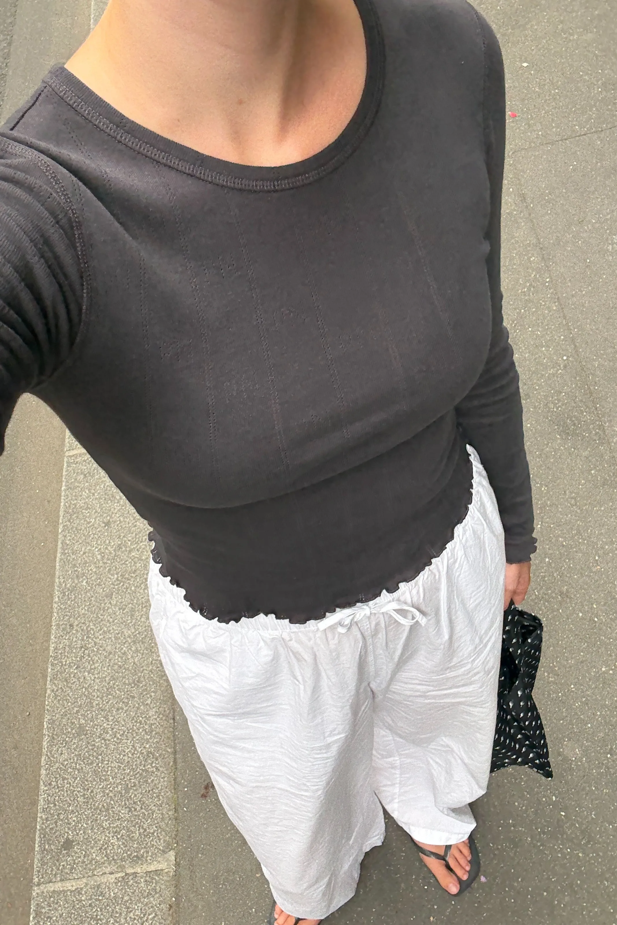 EcoFriendlyMaterial BABY1 CREWNECK LS POINTELLE