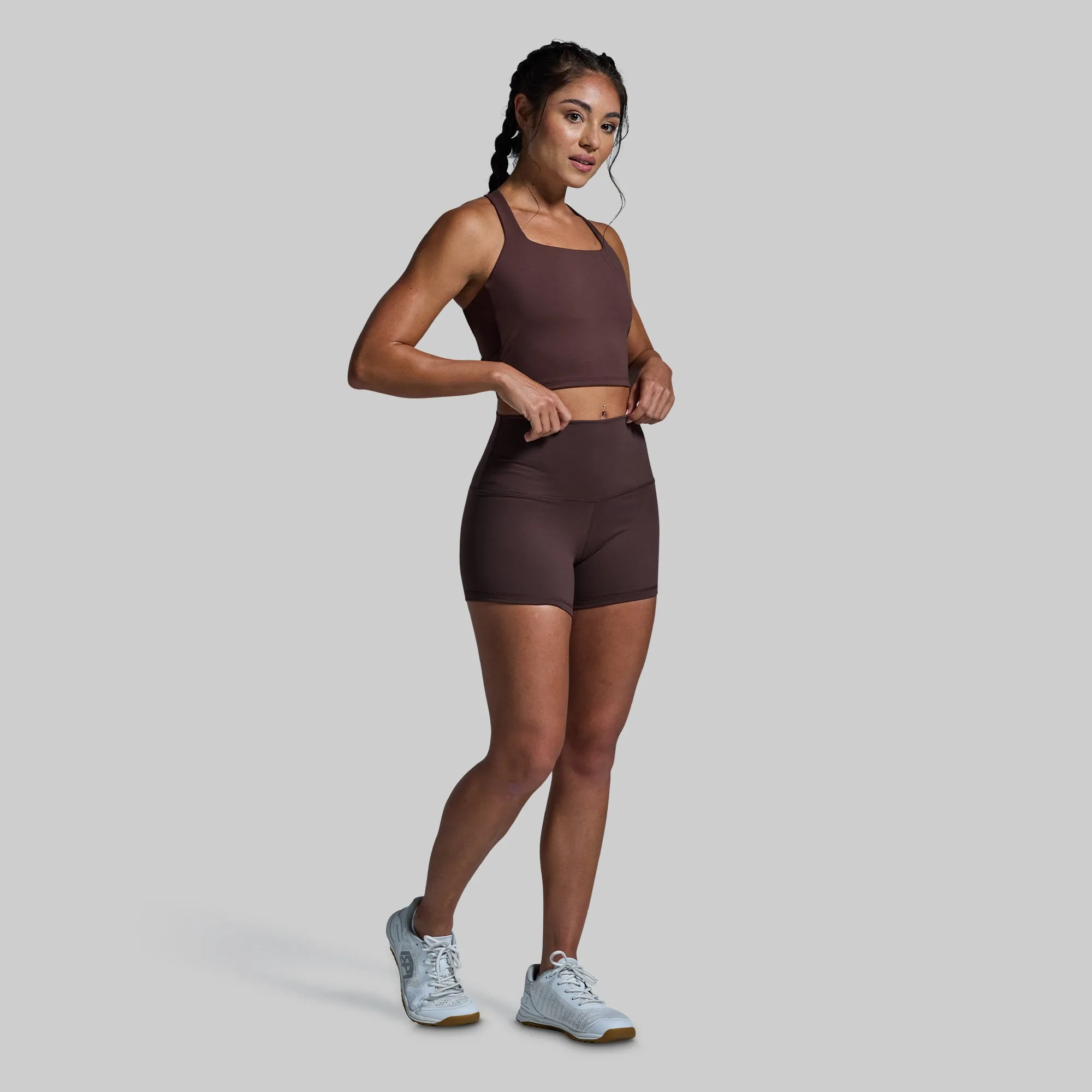 Smooth Fit Balance Sports Bra (French Roast)