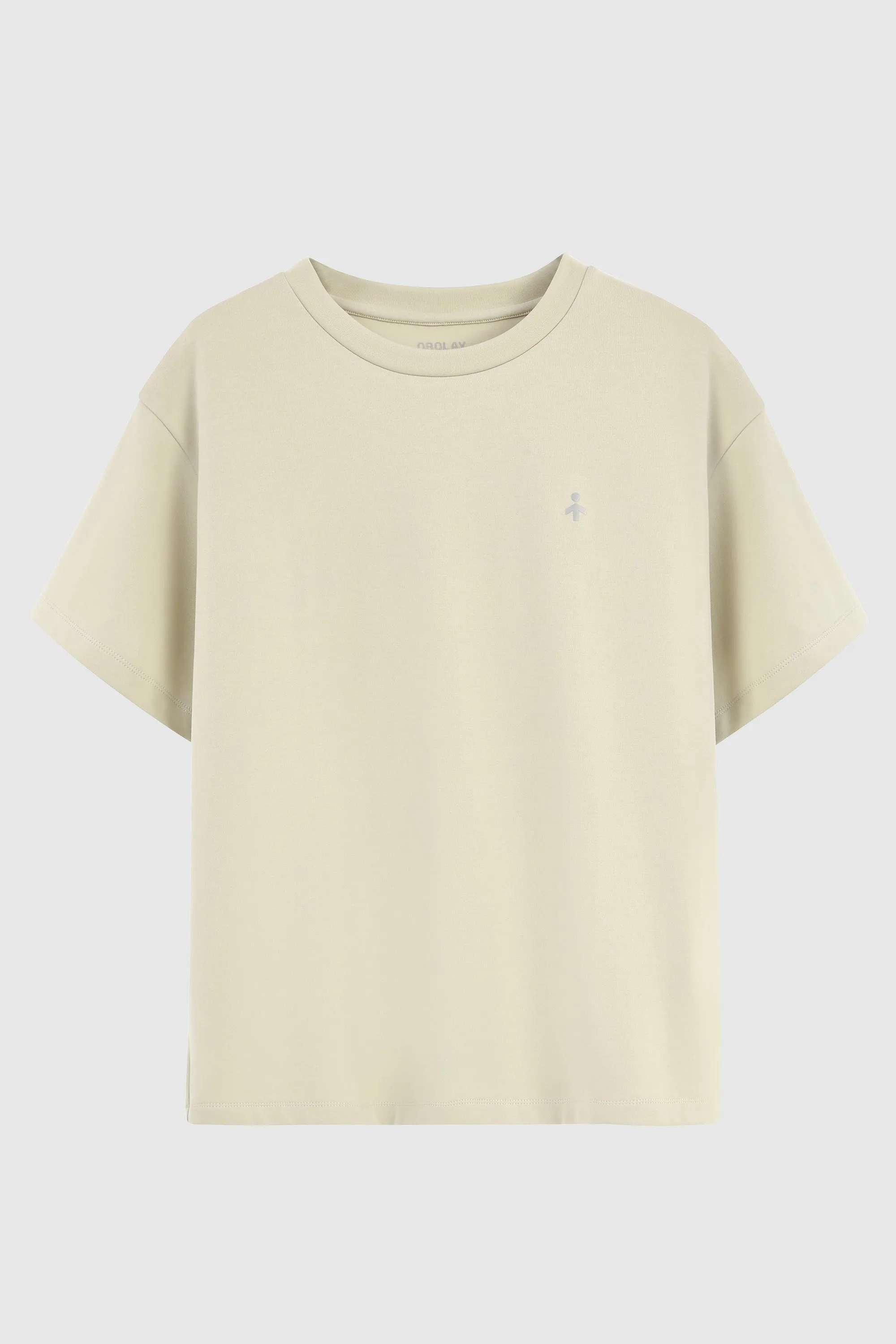 Basic Round Neck T-Shirt Effortless Layer Versatile Option