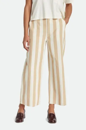 ReinforcedBeltLoops Victory Wide Leg Pant - Sand