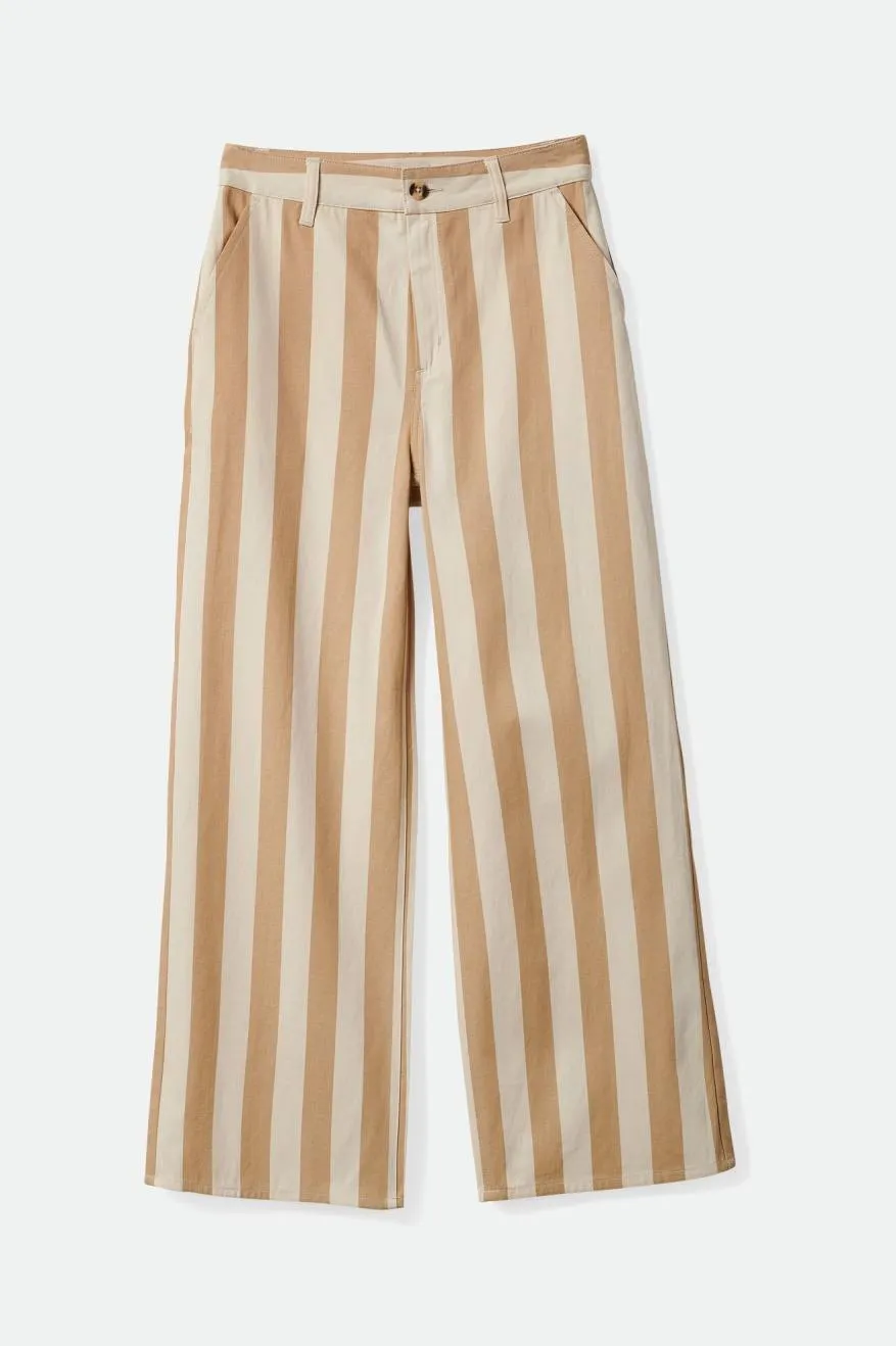 AbrasionGuardTape Essential Comfort Victory Wide Leg Pant - Sand