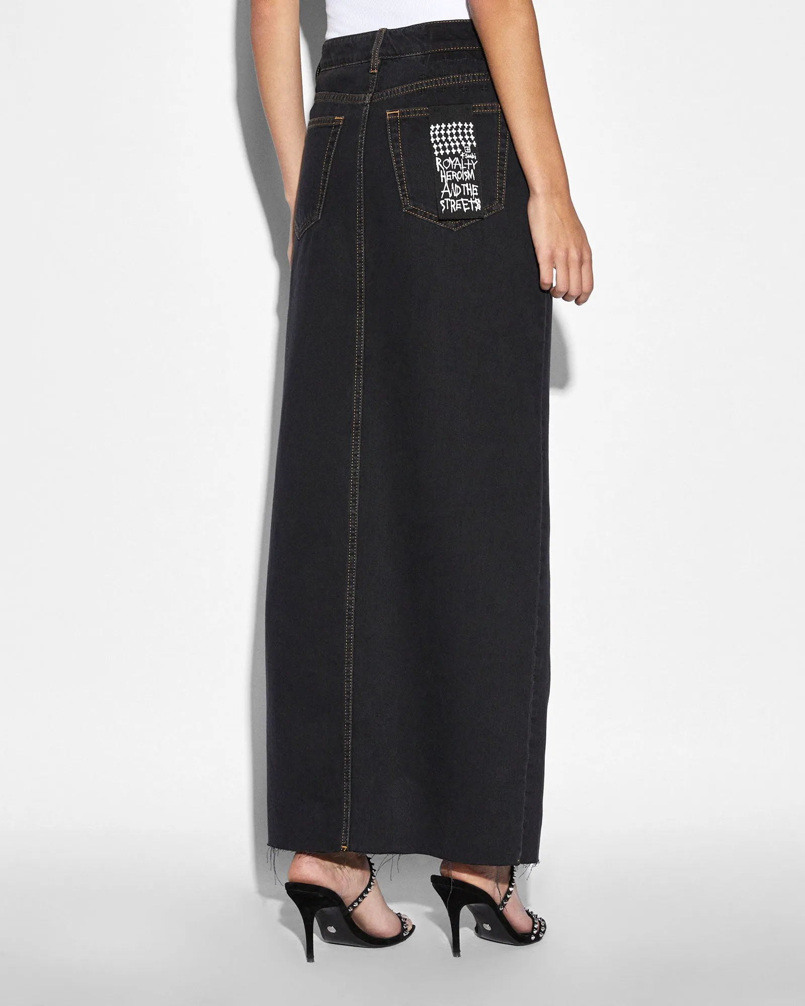 Winter Layering KARA MAXI SKIRT PITCH