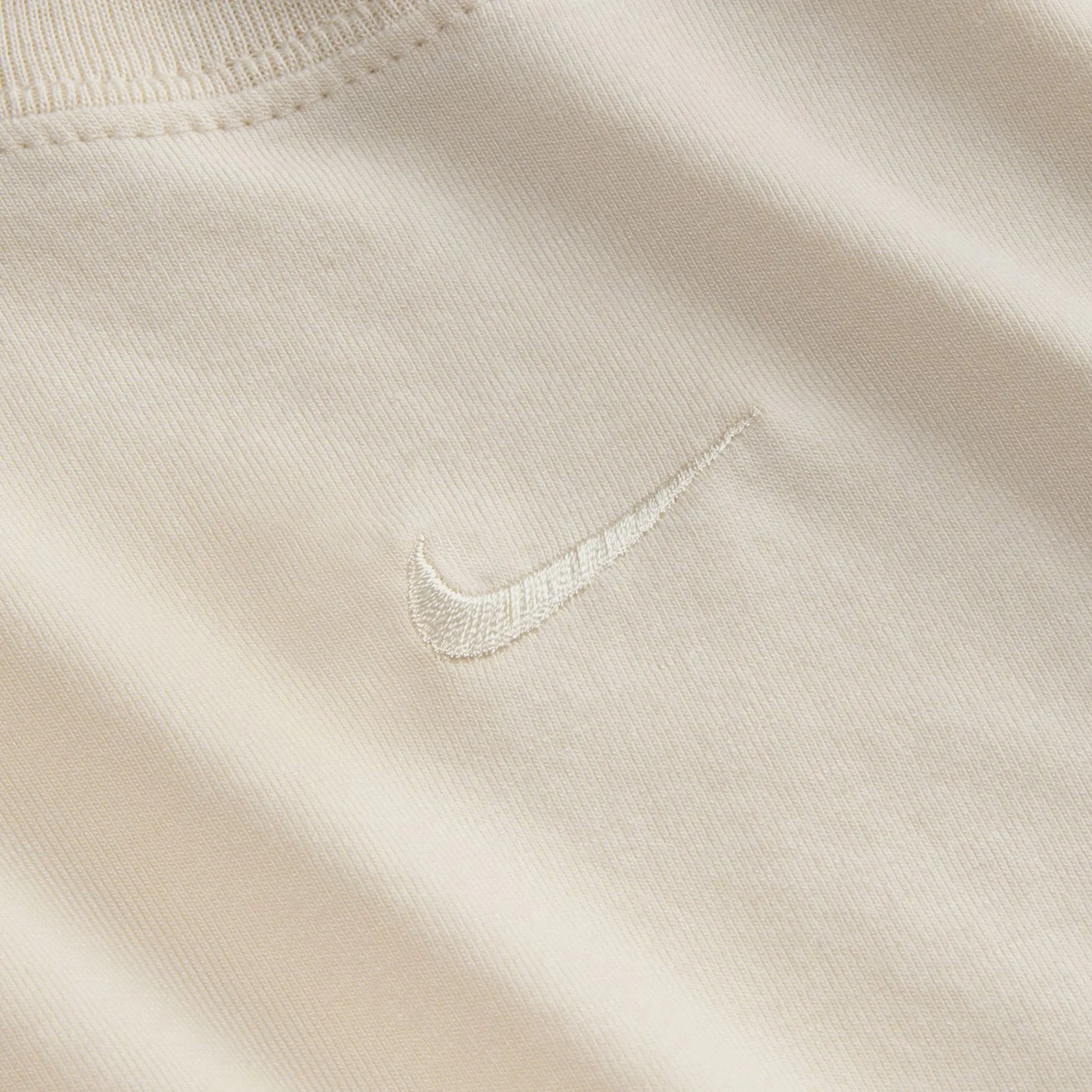 NSW Chill Knit Womens Short Sleeve Shirt (Beige/Brown) Versatile Fashion GentleWaistband