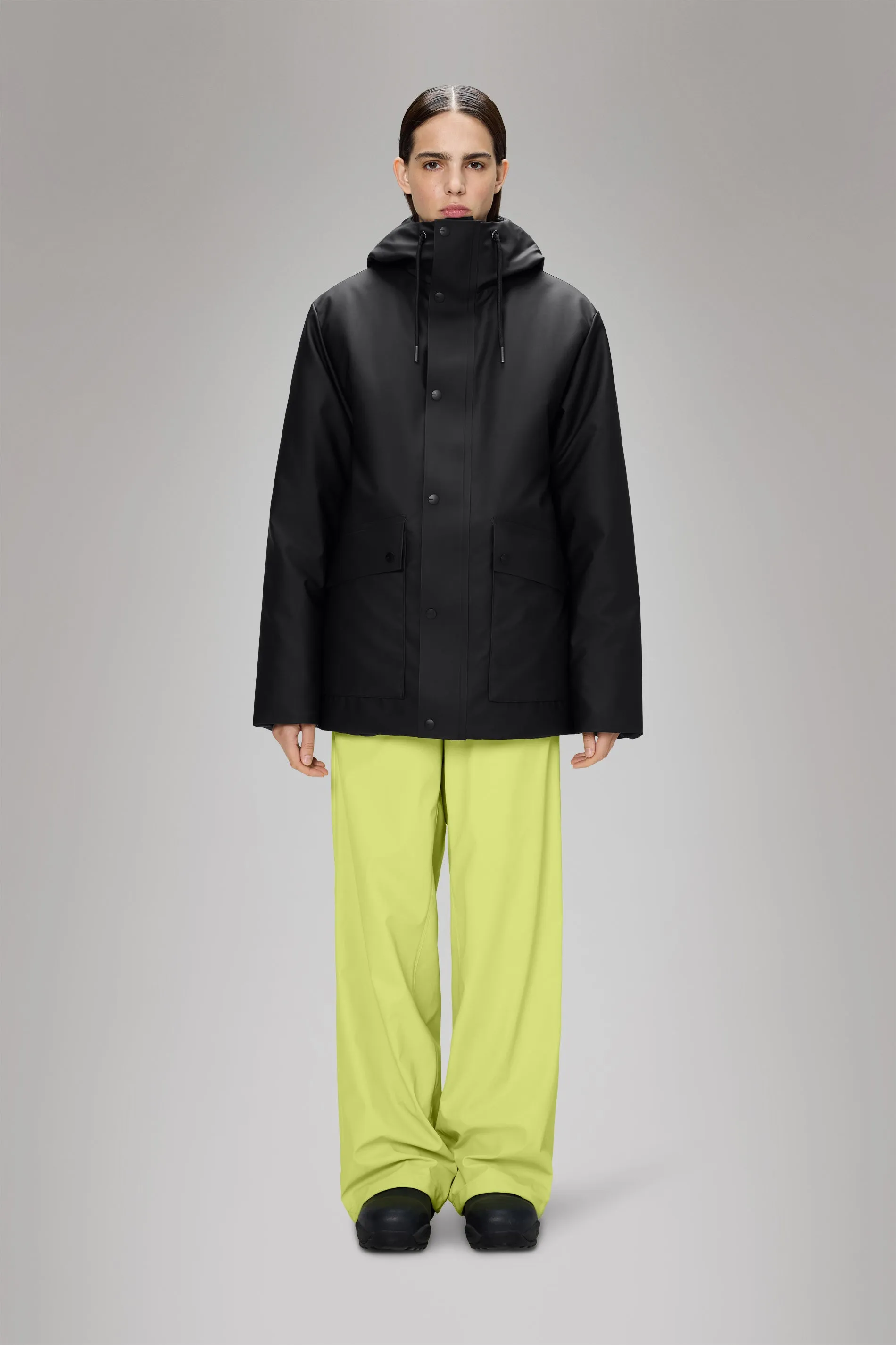 Nome Parka NonChafing Seam Placement High Density Weave