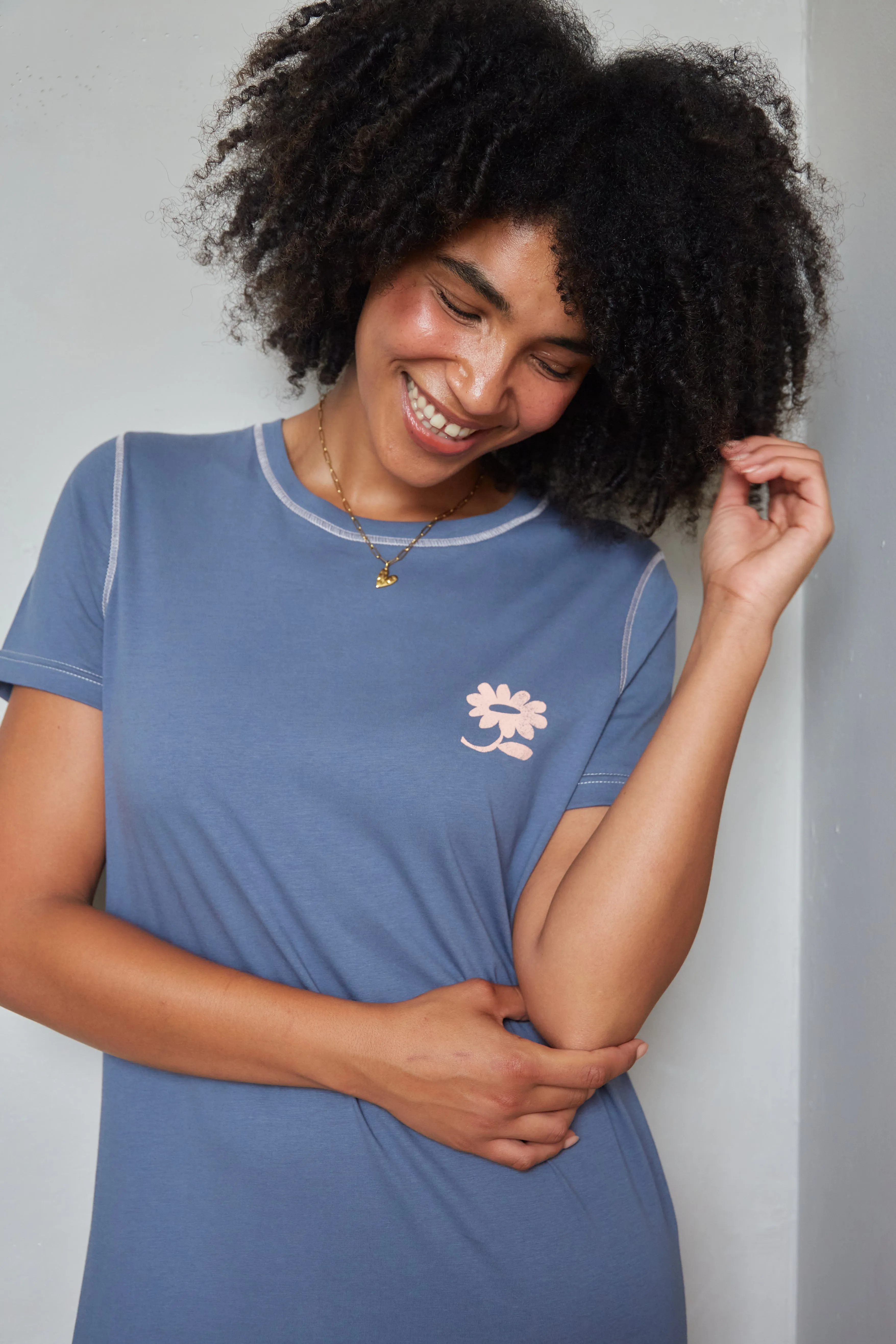 Chill Friendly Smart Layers O&F Anemone T-shirt Dress