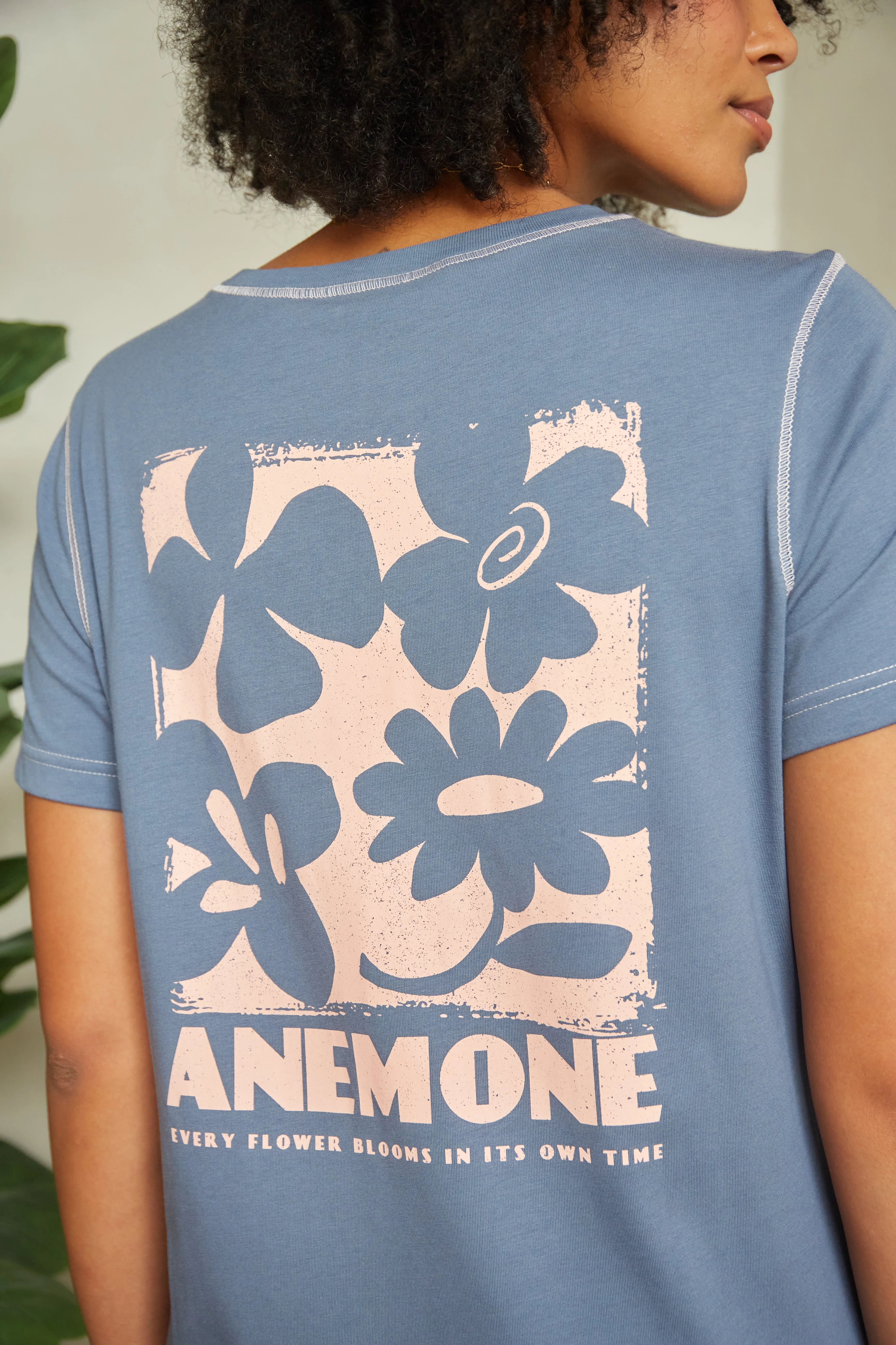 Elegant Appearance O&F Anemone T-shirt Dress