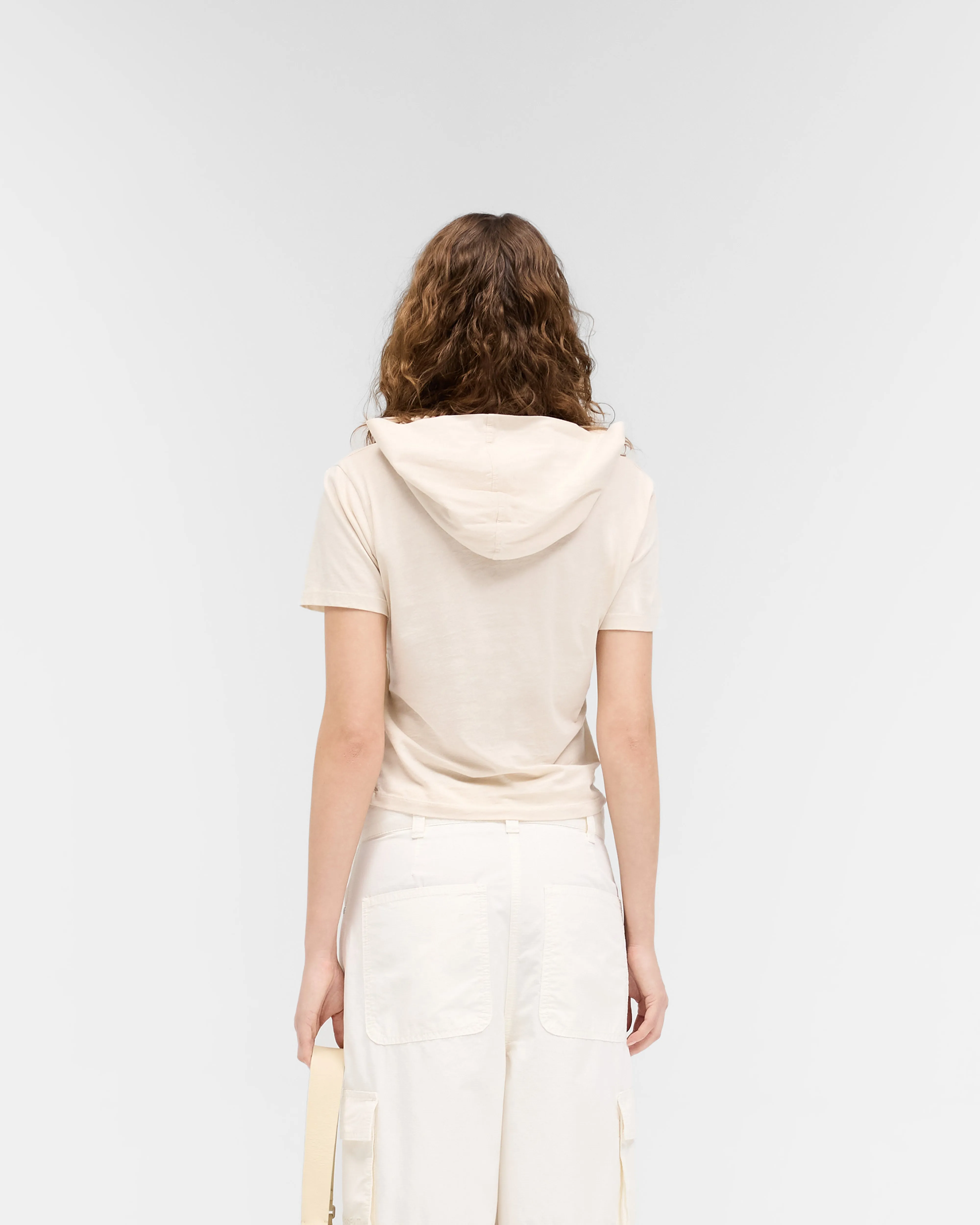 Brake Baby T-Shirt - Washed Cream Love Glow Friend Vibe