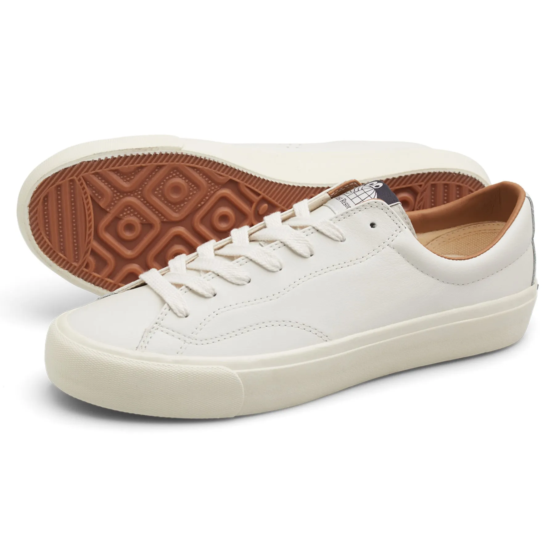 Skate Vibe Smooth Flex Last Resort AB VM003 Lo Leather White/White