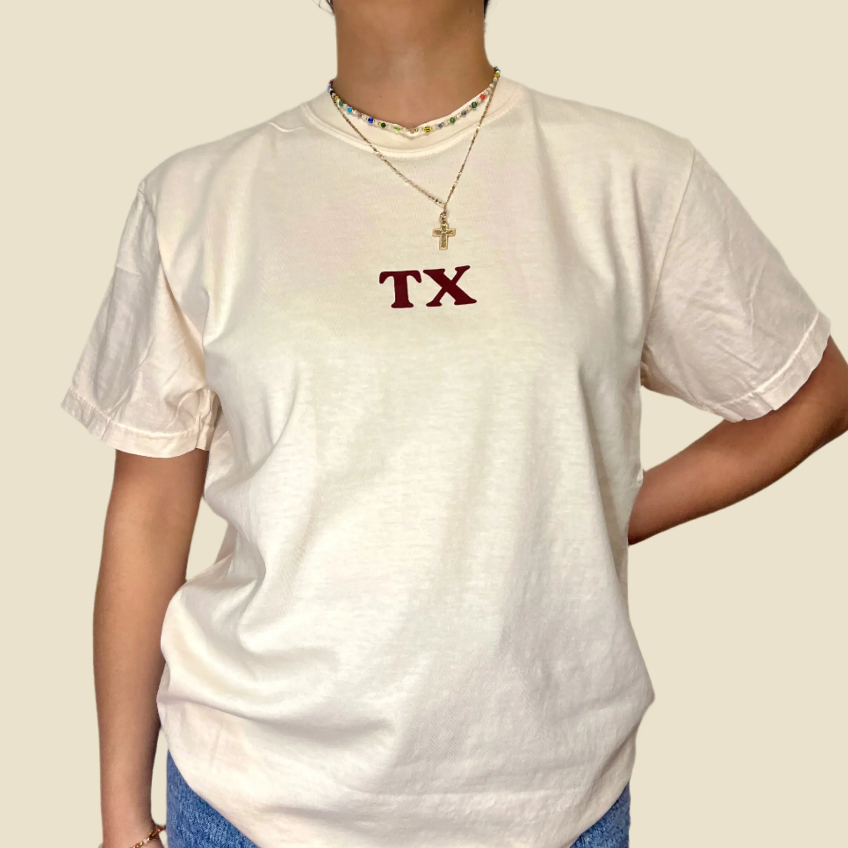 Based in Texas T-Shirt Comfy Vibes Comfy Style