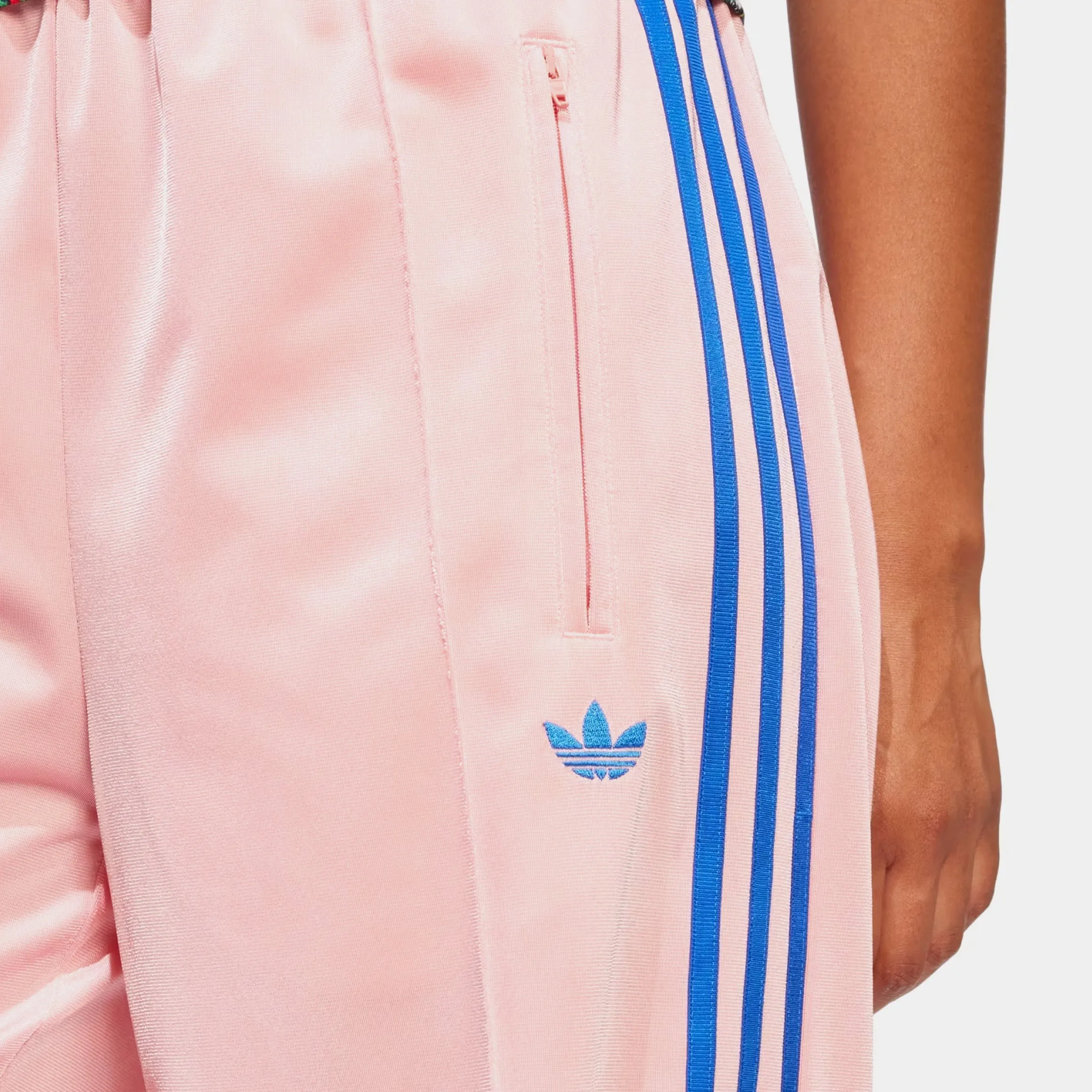 Adicolor Firebird Womens Track Pants (Pink/Blue) Casual Must-Have