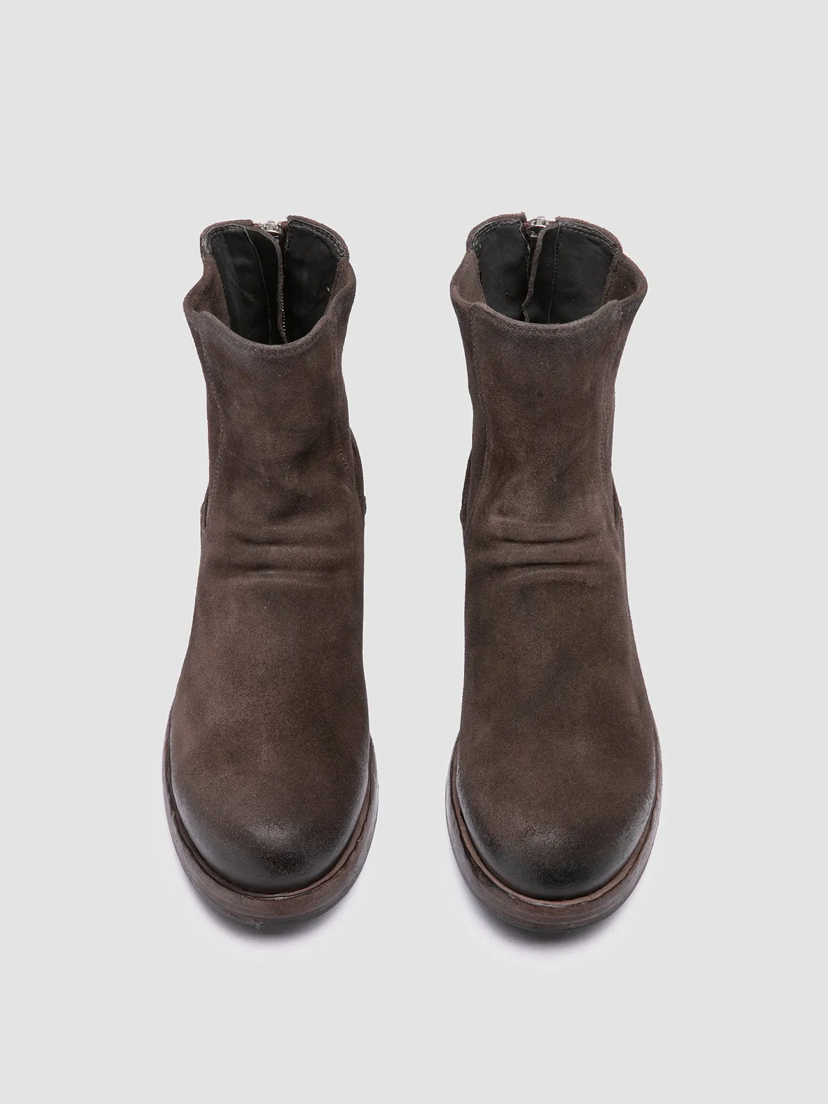 BULLA DD 304 - Taupe Suede Zipped Boots Fresh Style