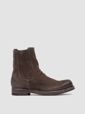 BULLA DD 304 - Taupe Suede Zipped Boots Rugged Built Comfort Seeker