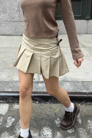 Kim Buckle Skirt Style Innovation Edgy Look