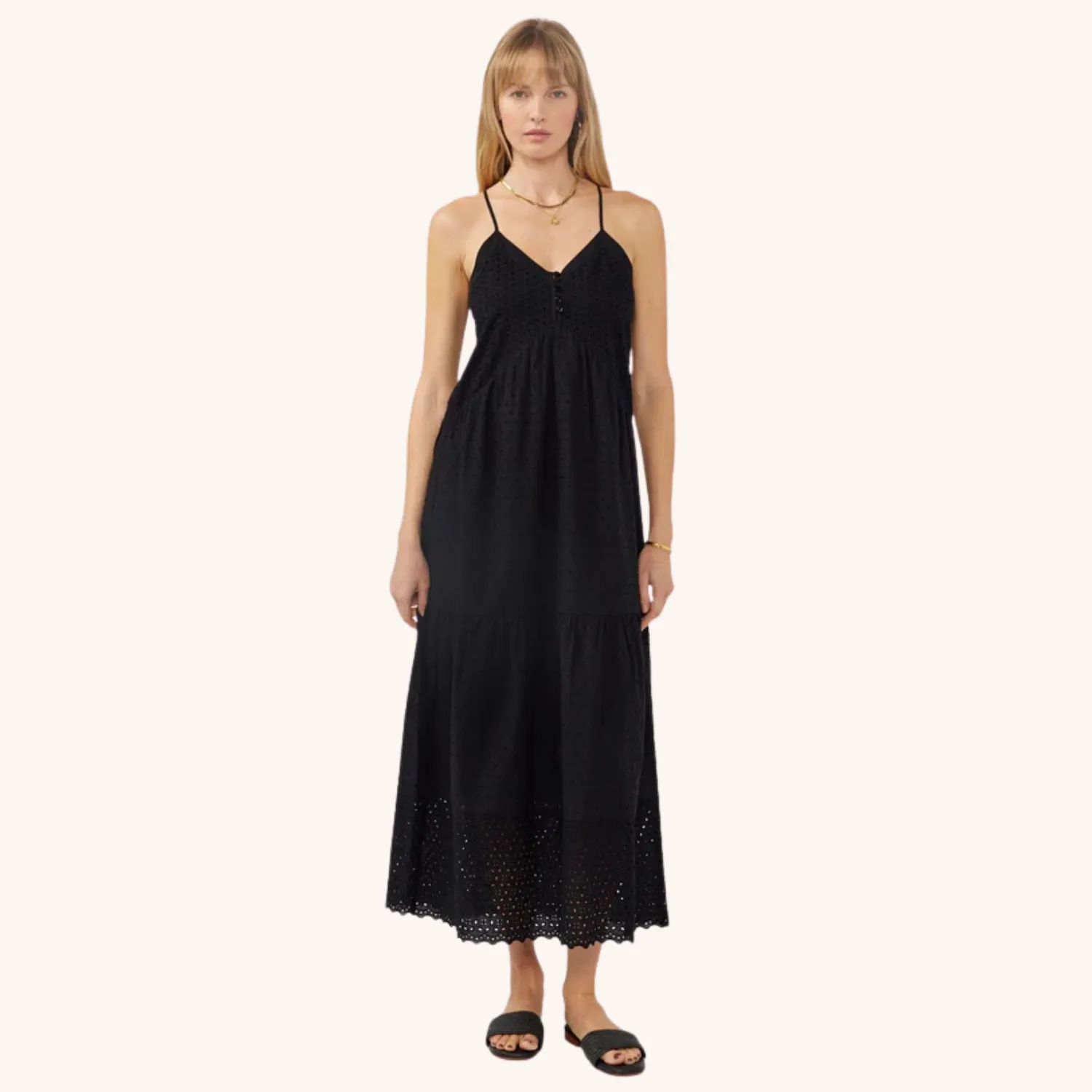 Dinner Outfit Summer-Season Camille Maxi Dress
