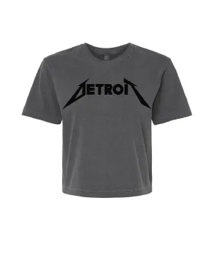 Ink Detroit - Metal Boxy Tee - Pepper Fit For All Day