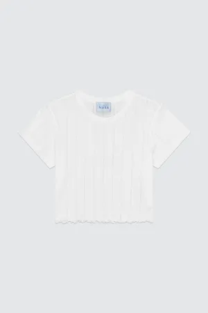 CHALET1 CROPPED TEE Breathable Design