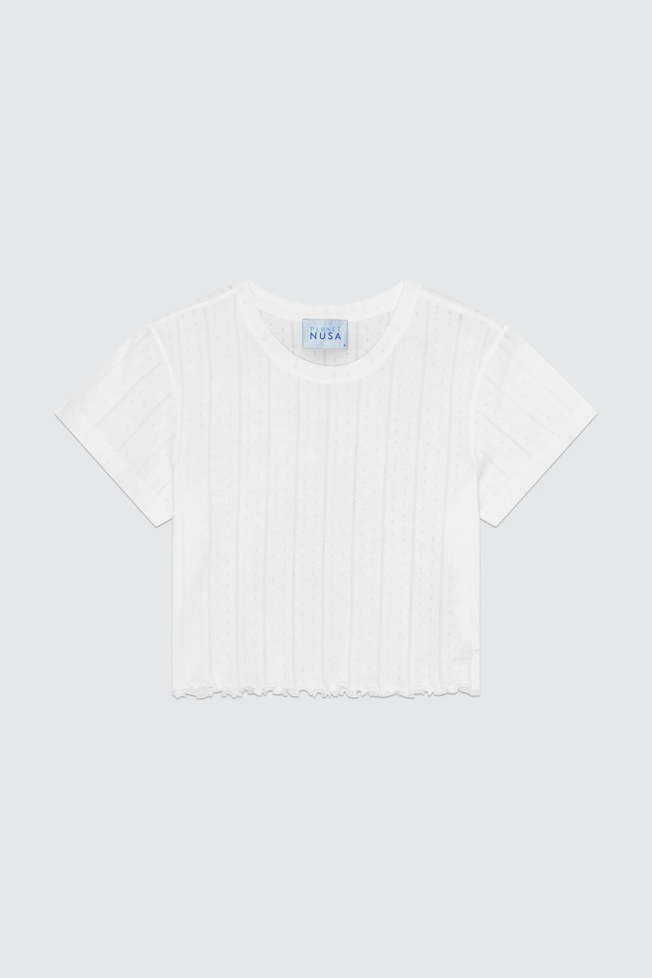 CHALET1 CROPPED TEE Breathable Design