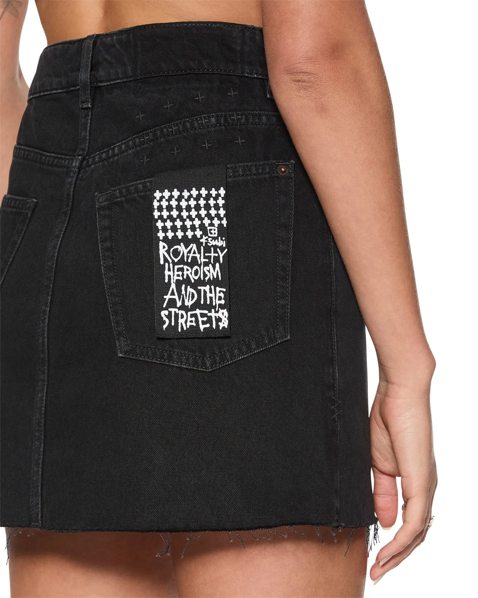 RAP SKIRT STEALTH Street Vibe Layered Style