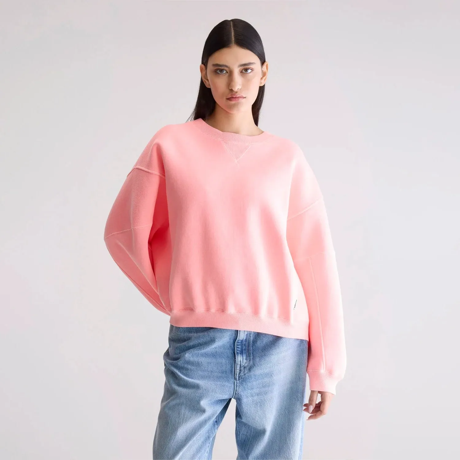 Layered Comfort Flips Crewneck Sweatshirt (Flash Wash)