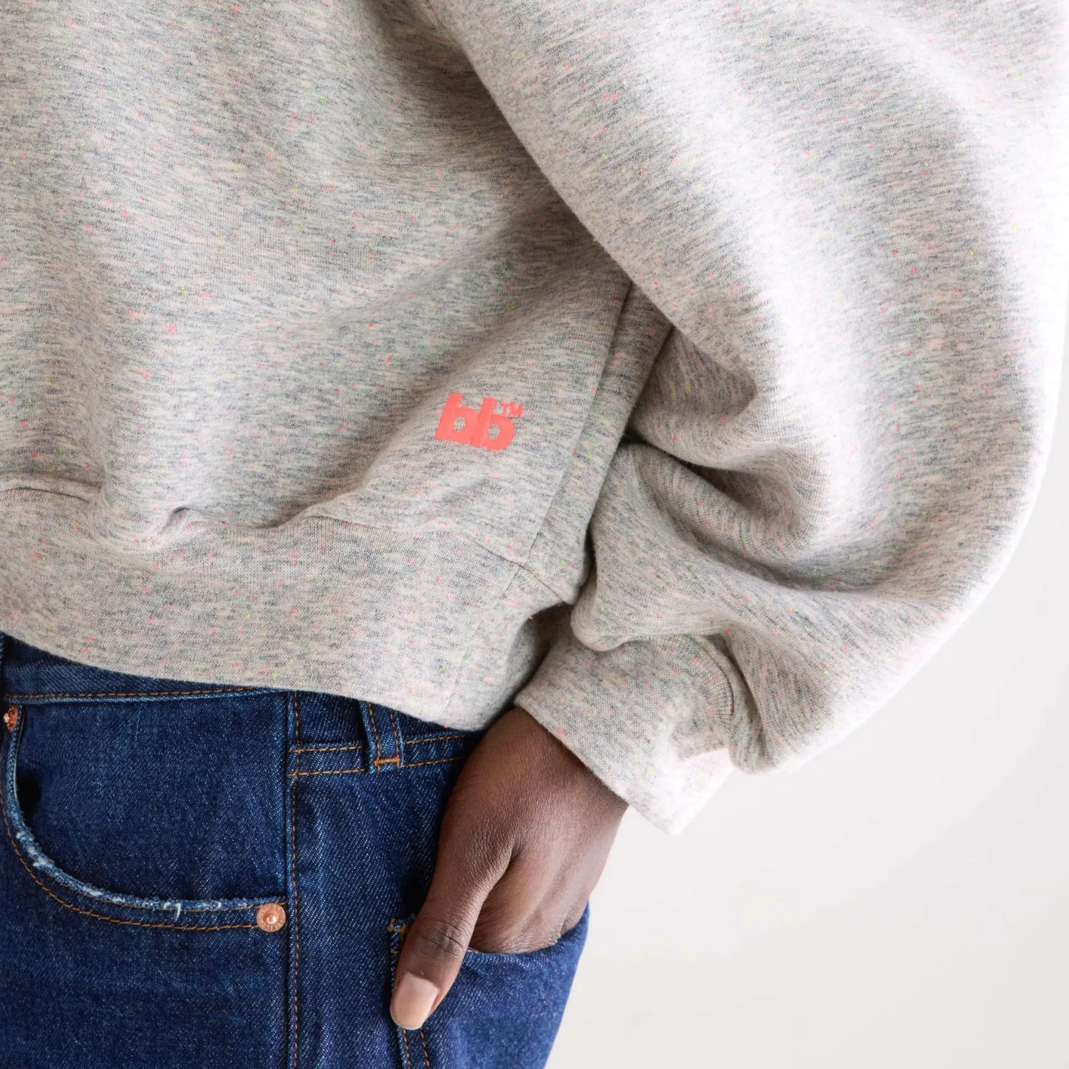 Fancy Cropped Crewneck Sweatshirt (Combo A) Brand Identity