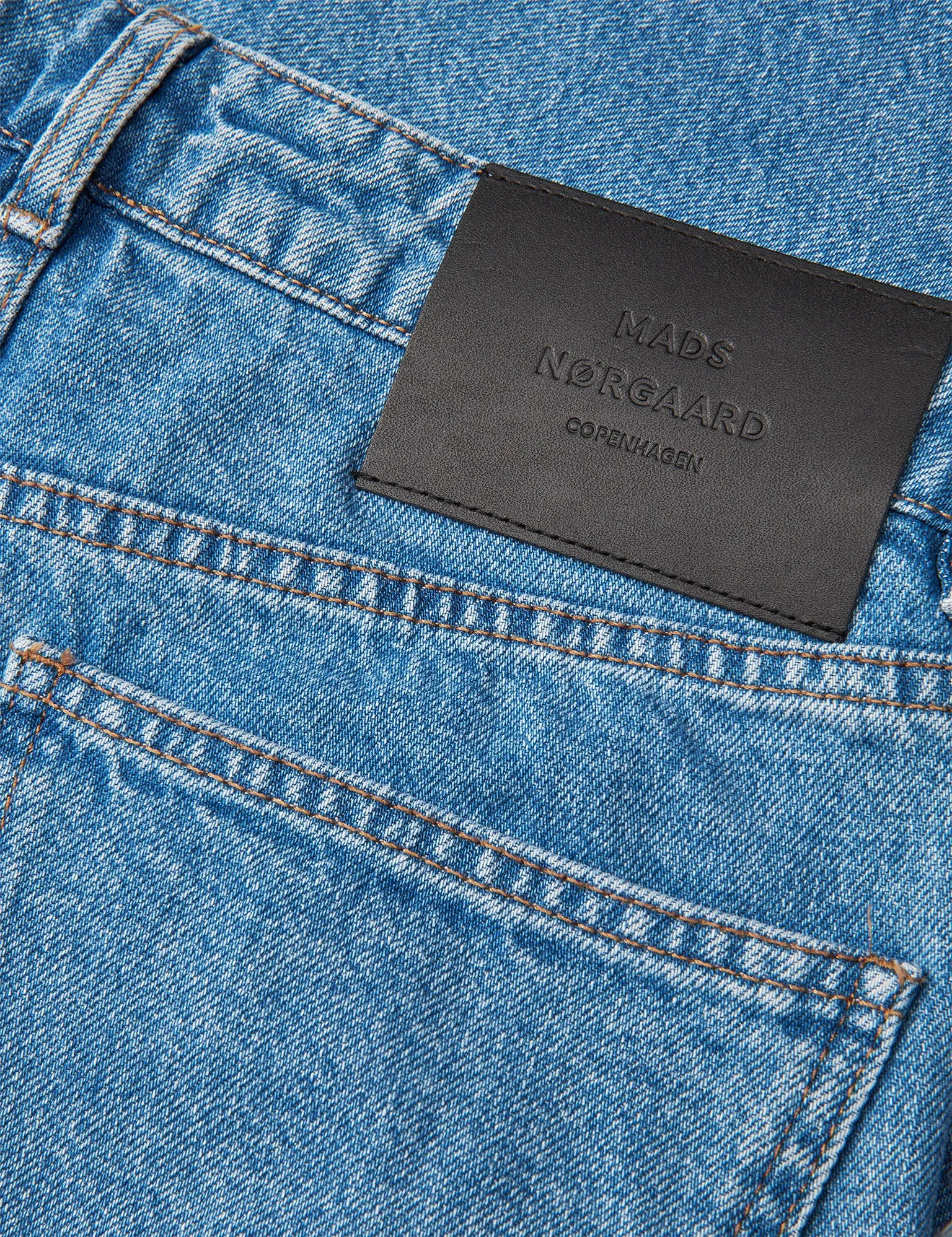 Non Binding Waist CompressionSupport Classic Denim Christel Jeans, Mid Blue Denim