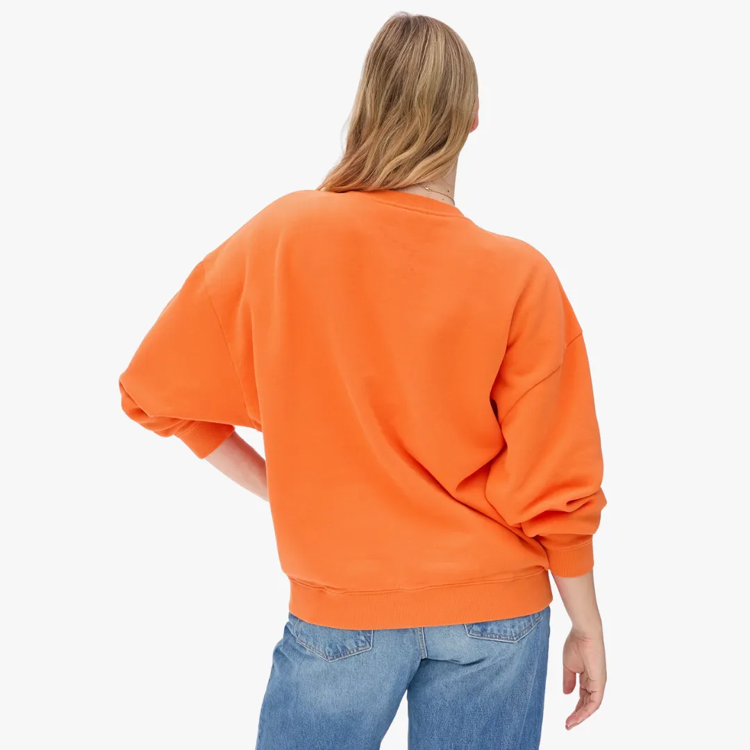 "Beaucoup Cool" Oversized Sweatshirt (Zucca) Sporty Look