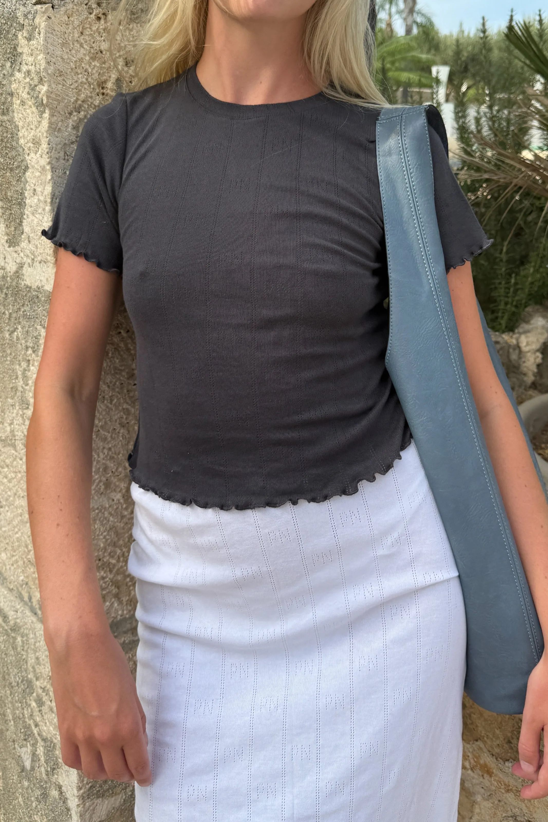 Active Comfort Wear BABY1 CROPPED SS POINTELLE