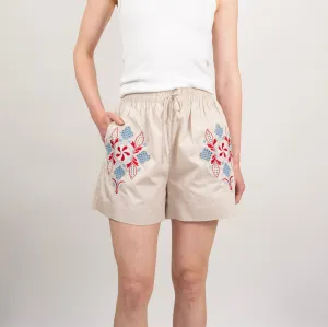 Outdoor Jacket Lara Embroidered Short