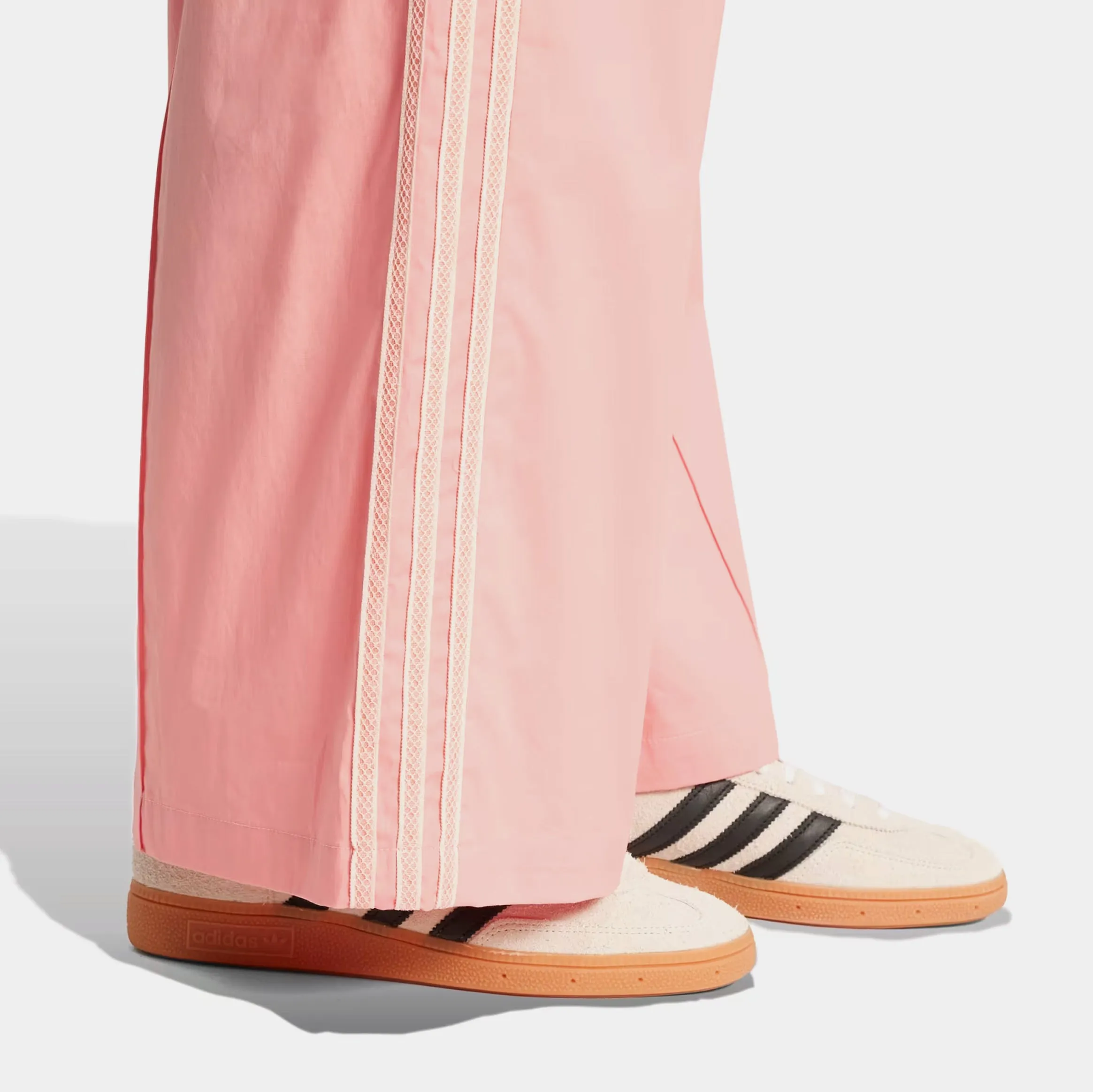 Stretchable Design Classic Cut Summer Glow Trousers Womens Pants (Semi Pink Spark)