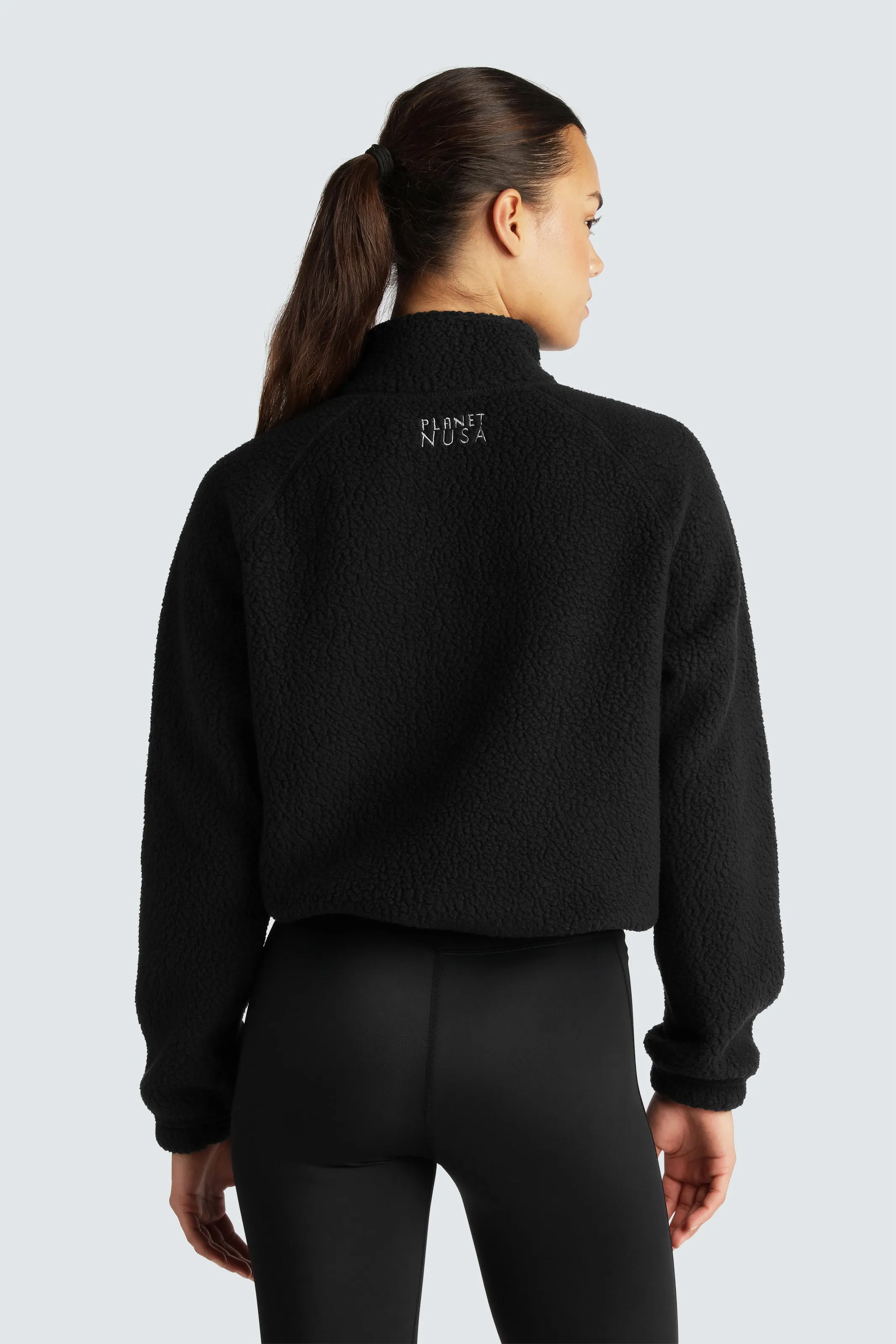 UV Resistant Finish Casual Fit Layer SHELTER1 TEDDY HALF ZIP