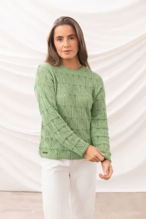 Eden Jumper - Soft Sage Versatile Comfort fade resistance