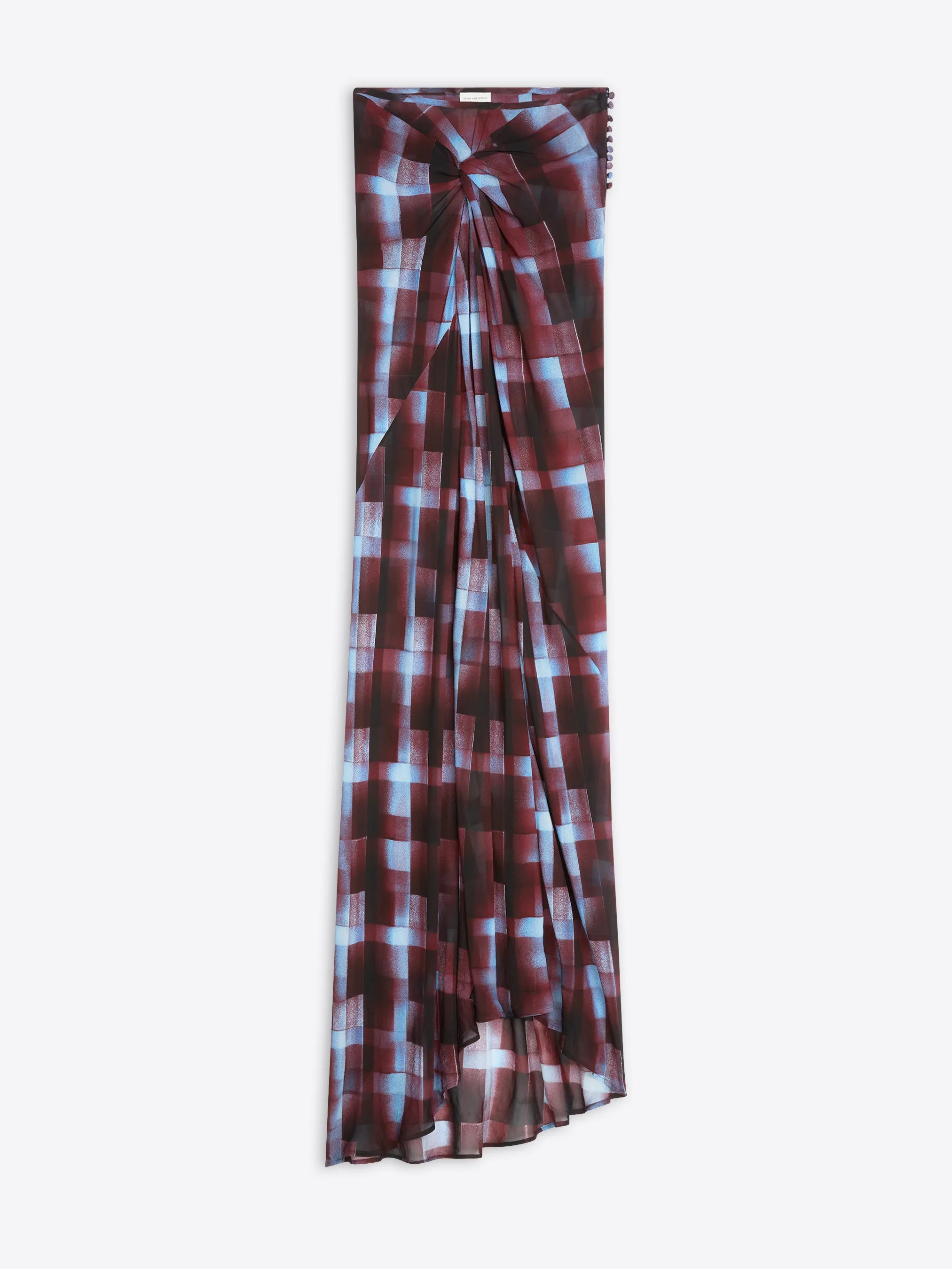 Long draped skirt Water Resistant Sustainable