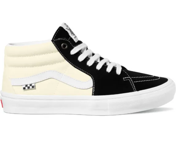 Vans Skate Grosso Mid Marshmallow/Black Advanced Comfort
