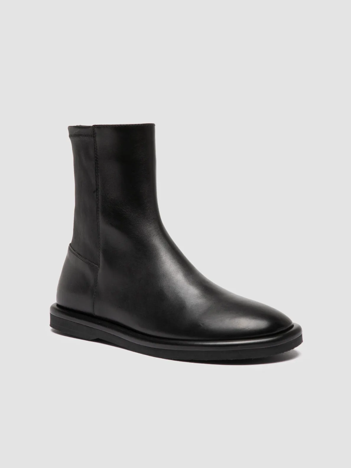 Comfort Lining Windy Weather Comfort Lining Cold Weather Commuter MARJORY 106 - Black Leather Zipped Boots