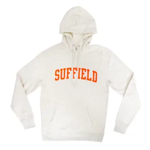 Flannel ES Sports Oatmeal Applique Hoodie