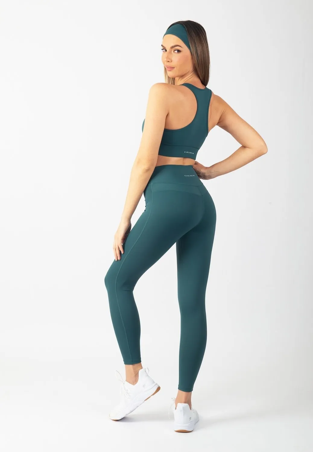 Serenita Leggings (Teal Green) Odor Resistant Treatment