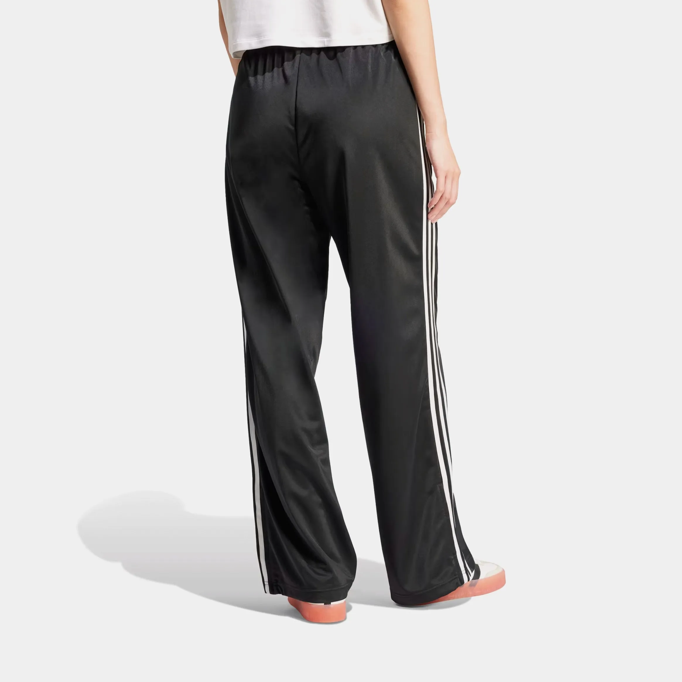 Sporty Stretch Fit Adicolor Classic Firebird Loose Track Womens Pants (Black)