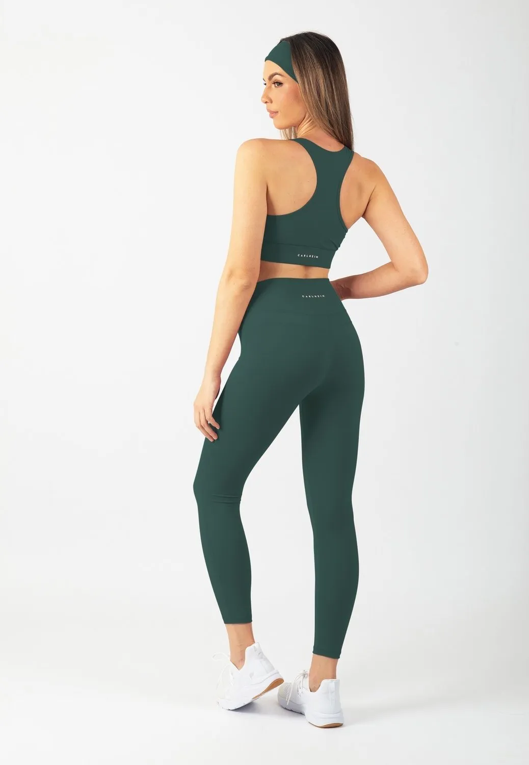 Cool Look Flexible Hem Serenita Leggings (Dark Teal)