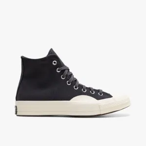 Comfortable Shoes Converse Chuck 70 Textured Hi / Plum Cove / Black - Egret