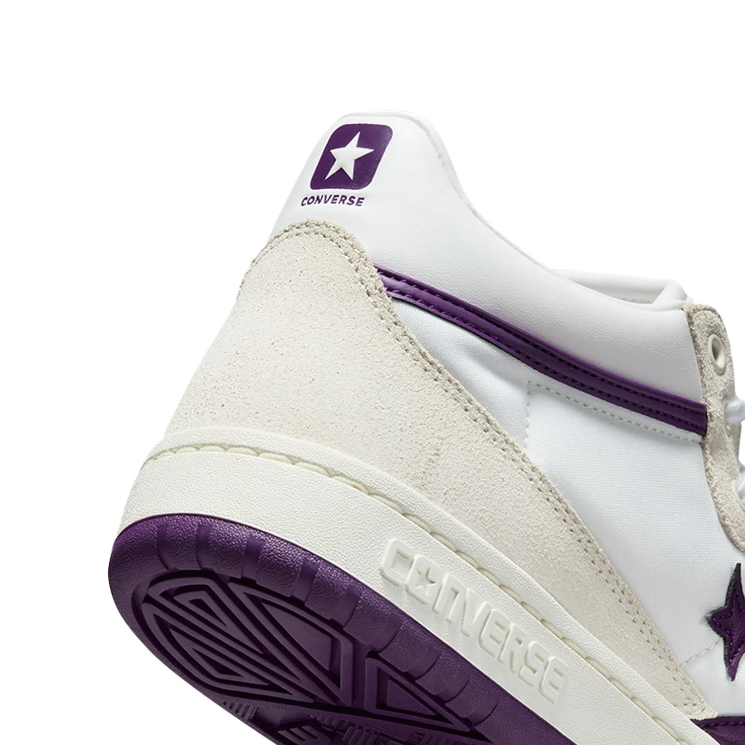 Ride Smooth Converse CONS Fastbreak Pro Mid White/Vaporous Gray