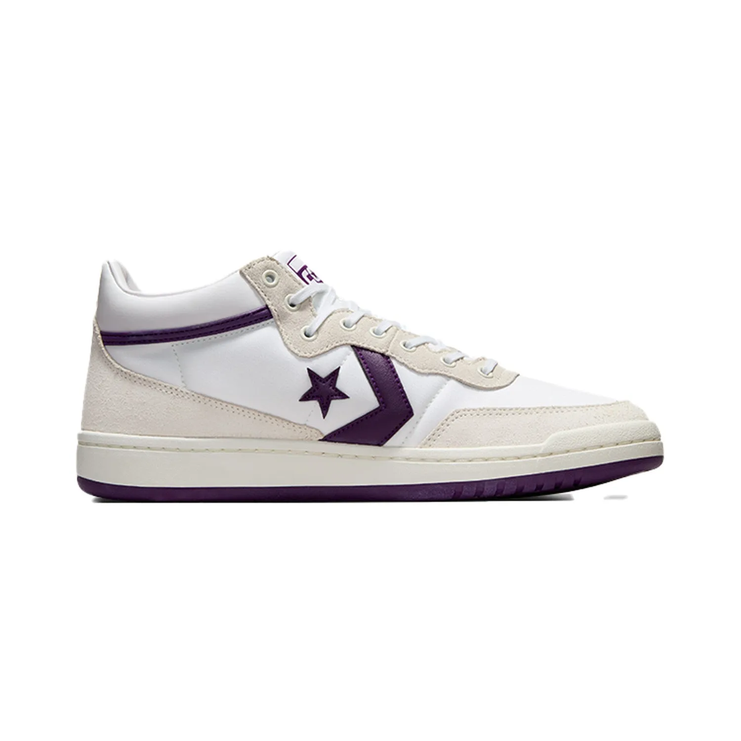 Thick sole Active Step Fit Converse CONS Fastbreak Pro Mid White/Vaporous Gray