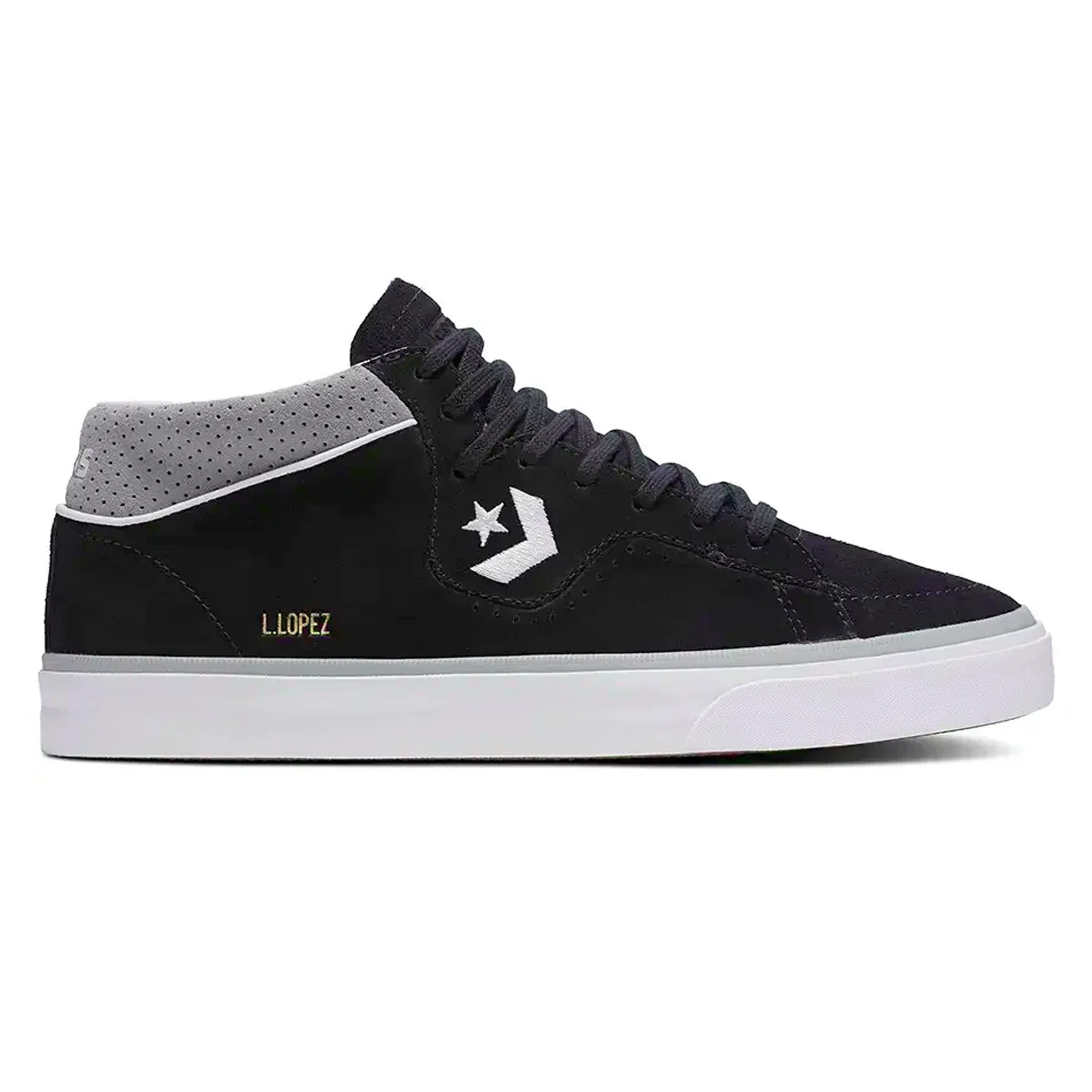 Street Comfort Classic Comfort Converse CONS Louie Lopez Pro Mid Black/Ash Stone