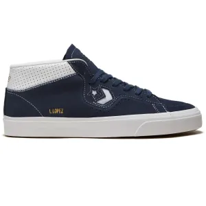 Breathable knit Mid   Top Converse CONS Louie Lopez Pro Mid Navy/White/Navy