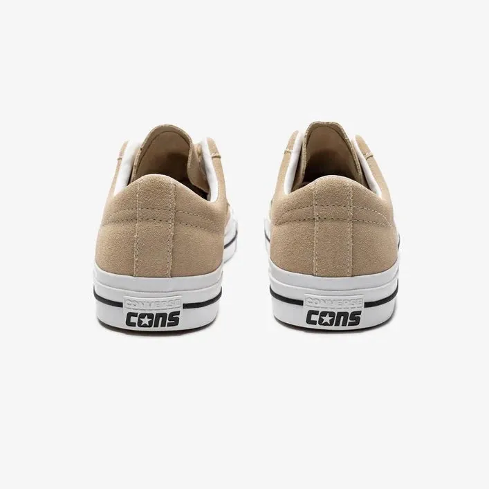 Flat Ground Quick Response Ride Converse CONS One Star Oat Milk / Black / White