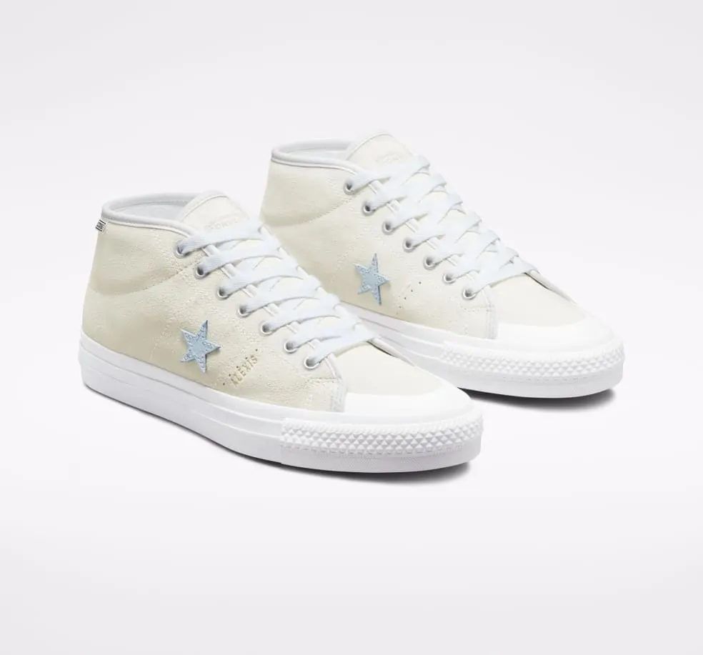 Converse CONS One Star Pro Mid (Alexis) Pale/Putty/White Ride Performance Comfortable Linings