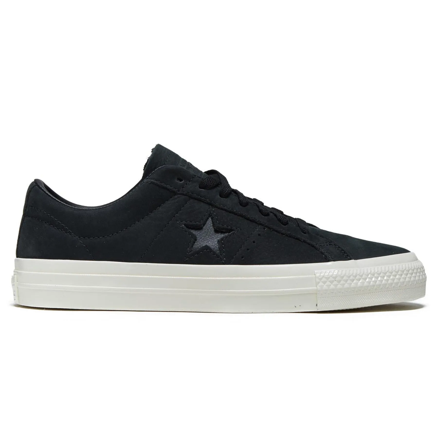 Converse CONS One Star Pro Nubuck Black/Egret easy to put on Fashion Driven